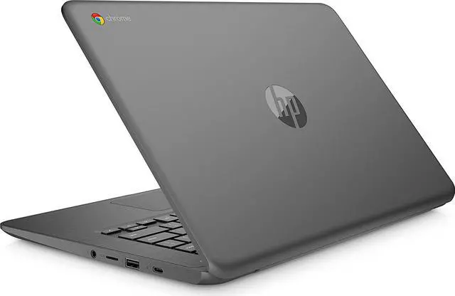 Alt view image 4 of 7 - HP (B-Grade w/ scratches) 14-ca023nr Chromebook Intel Celeron N3350 (1.1 GHz) 4 GB Memory 32 GB eMMC SSD 14.0" Chrome OS