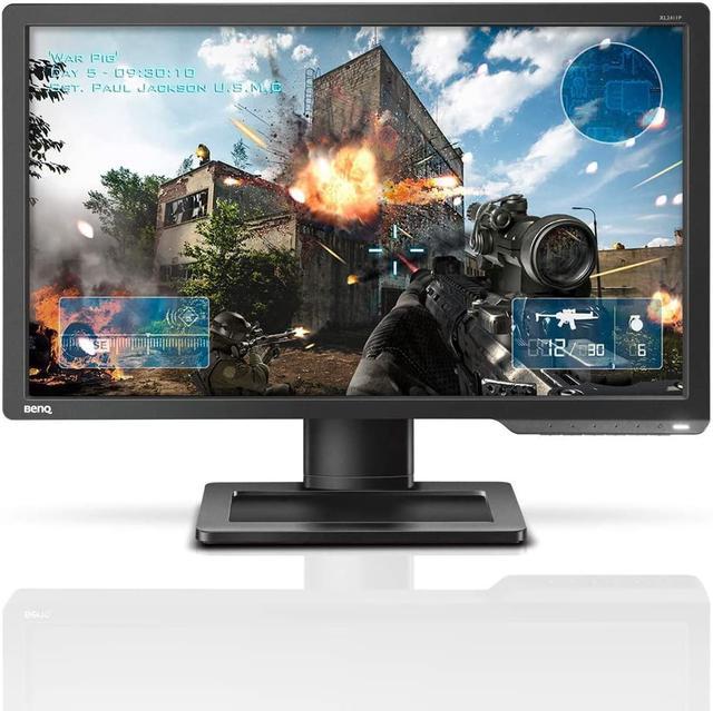 BenQ ZOWIE XL2411P 24 Inch 144Hz Gaming Monitor, 1080P 1ms, Black  eQualizer and Color Vibrance for Competitive Edge