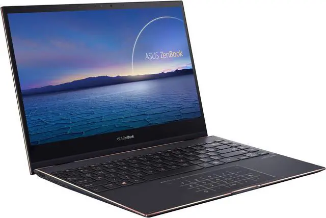 Main image of ASUS ZenBook Flip S 13.3" 4k UHD OLED Touch Laptop, Intel i7-1165G7, 16GB RAM, 1TB SSD, Win 10 Pro - UX371EA-XB76T