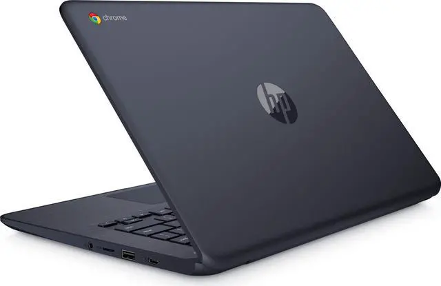 Alt view image 2 of 5 - HP 14-DB0001CA 14" Chromebook AMD A4-9120C 1.6GHz 4GB DDR4 32GB SSD Chrome OS