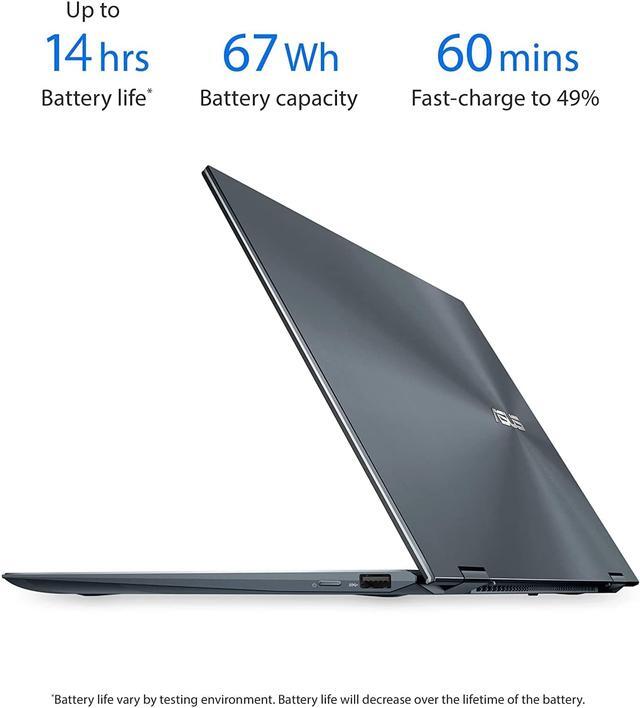 Alt view image 2 of 5 - ASUS ZenBook Flip UX363EA-DH52T 13.3" Laptop OLED FHD Touch Display i5-1135G7 2.4GHz 8GB RAM 512GB SSD Windows 10 Home