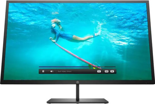 Alt view image 3 of 6 - HP Pavilion 32 QHD 32" 2560 x 1440 @ 60 Hz 10000000:1 dynamic; 3000:1 static 5 ms gray to gray (with overdrive); 20 ms gray to gray 4WH45AA#ABA