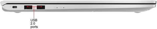 Alt view image 6 of 6 - ASUS VivoBook X712EA-MS71-CA 17.3" Laptop Intel i7-1165G7 8GB 512GB SSD W10