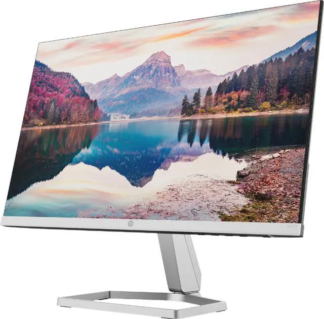 Alt view image 2 of 5 - HP 2D9J9AA M22f 21.5" FHD 1920x1080 IPS Monitor 75Hz 5ms GtG 300 nits AMD FreeSync HDMI VGA (with HDCP support) B GRADE HAS A SMALL DENT ON SIDE OF SCREEN OTHERWISE WORKS FINE