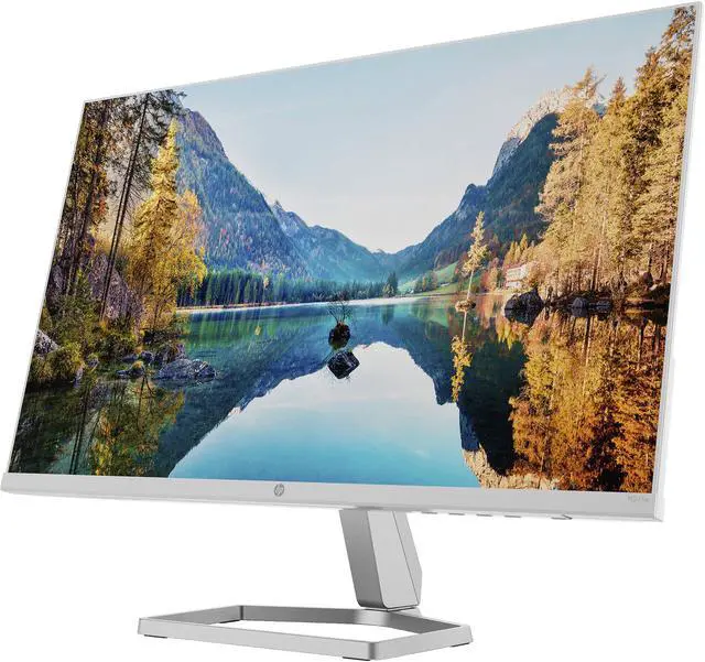 Alt view image 2 of 5 - HP M24fwa FHD 24" 1920 x 1080 IPS Monitor Display 5ms GtG 1000:1 - 300 nits, On-screen controls, AMD FreeSync Low blue light mode; Anti-glare, VGA, HDMI - White