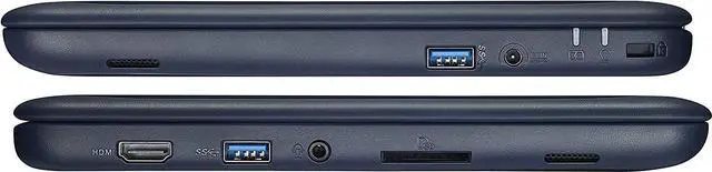 Alt view image 6 of 6 - Asus VivoBook W202NA-C1-CA 11.6" 1366 x 768 Laptop Intel Celeron N3350 1.1GHz 4GB DDR3 64GB eMMC Intel HD Graphics W10