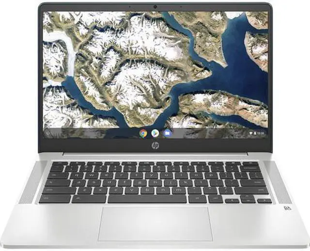 Main image of HP Chromebook 14A-NA0070NR 14" HD Anti Glare Intel Celeron N4000 1.1 GHz up to 2.6 GHz 4 GB DDR4 32 GB eMMC Wi-Fi 5 (2x2) Bluetooth 5 Intel UHD Graphics 600 Chrome OS