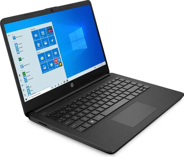 Alt view image 16 of 18 - HP 14 Series 14-FQ0020NR 14" HD WLED-backlit Laptop AMD 3020e 1.2 GHz up to 2.6 GHz 4 GB DDR4-2400 SDRAM 64 GB eMMC AMD Radeon Graphics Windows 10 Home