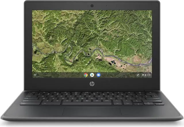 Main image of HP 11A G8 Education 11.6" HD LCD Chromebook AMD A4-9120C 1.6 GHz up to 2.4 GHz 4GB DDR4-1866 32GB eMMC Wi-Fi 5 (802.11ac) Bluetooth 4.2 AMD Radeon R4 Graphics Chrome OS - B Grade
