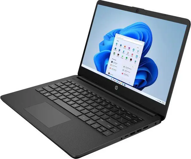 Alt view image 4 of 4 - HP 14-fq1003cl 14" HD Touch Laptop AMD Ryzen 3 5300U 2.60GHz up to 3.8 GHz AMD Radeon Graphics 8GB DDR4-3200 RAM 256GB PCIe NVMe M.2 SSD Windows 11 Home, B Grade - 81K12UA