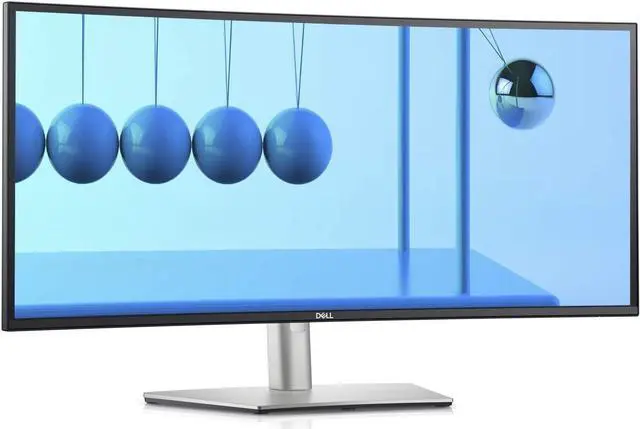 Alt view image 19 of 20 - New Dell U3421WE 34" 60 Hz WQHD IPS Curved Monitor 5 ms Response Time 300 cd/m² Brightness 2000:1 Contrast Ratio Height Adjustable and Tilt, Swivel HDMI DisplayPort