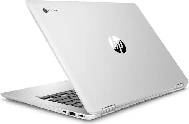 Alt view image 4 of 6 - HP Chromebook x360 14" IPS Touch Laptop Intel Core i7-8650U 1.90 GHz up to 4.2 GH Intel UHD Graphics 620 16GB DDR4 RAM 64GB eMMC Bluetooth 4.2 Chrome OS, Silver - 6BV87UA