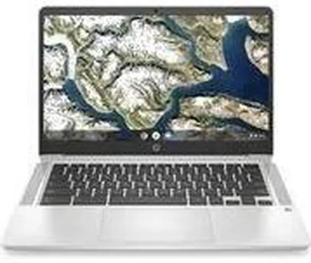 Alt view image 6 of 6 - HP Chromebook - 14a-na0050nr WLED FHD 1920 x 1080 14", IPS Anti-glare Display, Intel Celeron N4000 1.1 GHz, Intel UHD Graphics 600, 4 GB RAM, 32 GB eMMC, Chrome OS - Mineral Silver