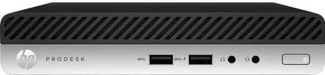 Alt view image 2 of 3 - HP ProDesk 405 G4 Mini AMD Athlon PRO 200GE 3.2 GHz up to 4.0 GHz 16GB DDR4 512GB SSD AMD Radeon Vega 3 Windows 11 Pro Desktop, Black - 5WD29AV-E010