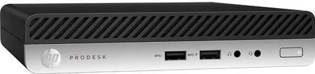 Alt view image 3 of 3 - HP ProDesk 405 G4 Mini AMD Athlon PRO 200GE 3.2 GHz up to 4.0 GHz 16GB DDR4 512GB SSD AMD Radeon Vega 3 Windows 11 Pro Desktop, Black - 5WD29AV-E010