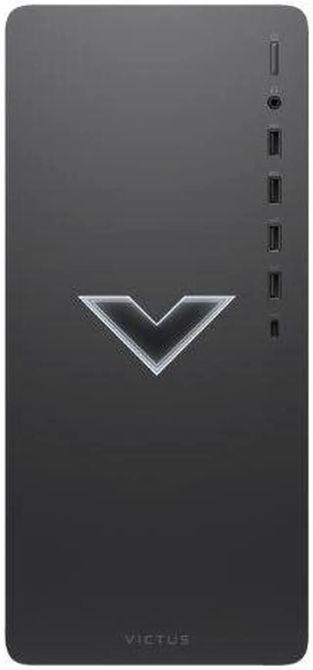 Alt view image 2 of 4 - HP Victus 15L TG02-0325M AMD Ryzen 7 5700G 3.8 GHz up to 4.6 GHz 16GB DDR4 512GB PCIe NVMe M.2 SSD 1TB HDD Windows 11 Home Gaming Desktop, Mica Silver - 59A32AV-V138