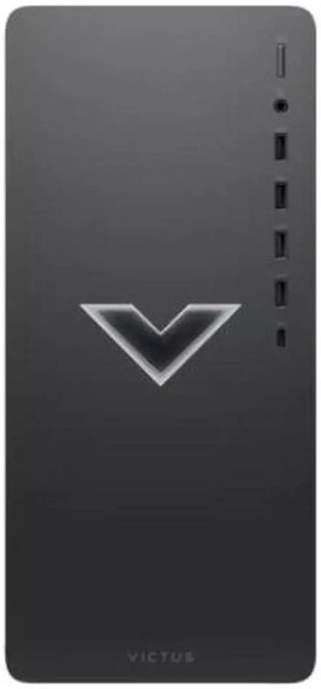 Main image of HP Victus 15L TG02-1000 Intel Core i5-13400 1.80 GHz up to 4.6 GHz 16GB DDR4 512GB PCIe NVMe M.2 SSD Intel Ark A380 Windows 11 Home Gaming Desktop, Mica Silver - 6V9T6AV-V114