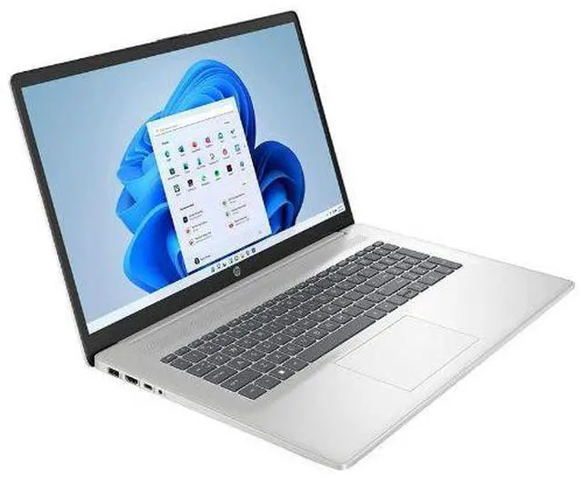 Alt view image 2 of 6 - HP 17-cp2035cl 17.3" HD+ Touch Laptop AMD Ryzen 3 7320U 2.4 GHz up to 4.1 GHz AMD Radeon Graphics 8GB RAM 512 GB SSD Windows 11 Home - 7G732UA