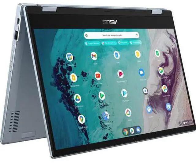 Alt view image 6 of 6 - ASUS Chromebook Flip CX3 14" FHD Touch Intel Core i5-1130G7 1.1 GHz up to 4.0 GHz Intel Iris Xe Graphics 8GB 256GB SSD Chrome OS Laptop - CX3400FMA-DH586T-S