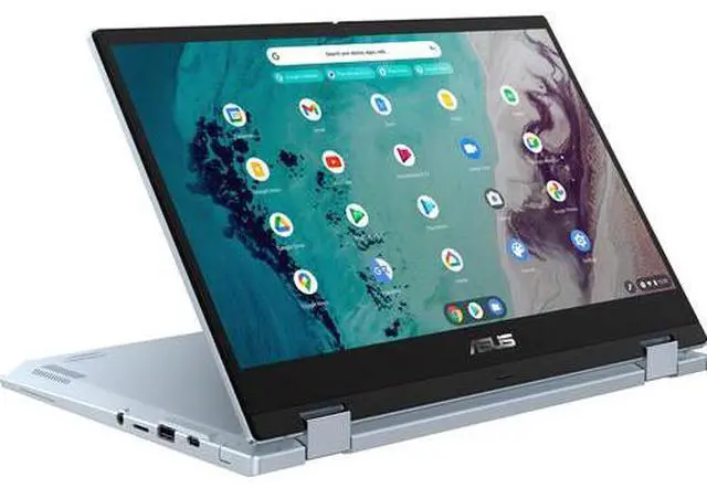 Alt view image 5 of 6 - ASUS Chromebook Flip CX3 14" FHD Touch Intel Core i5-1130G7 1.1 GHz up to 4.0 GHz Intel Iris Xe Graphics 8GB 256GB SSD Chrome OS Laptop - CX3400FMA-DH586T-S