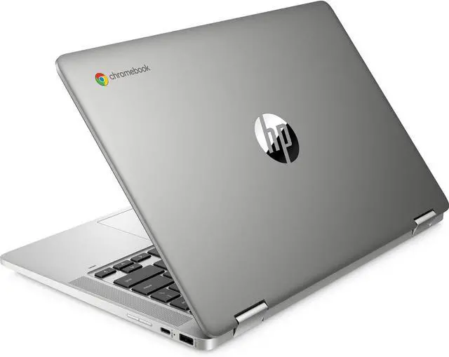 Alt view image 4 of 6 - HP Chromebook x360 14a-ca1000ca 14" FHD Touch Intel Celeron N4500 1.10 GHz up to 2.8 GHz 4GB RAM 128GB eMMC Intel UHD Graphics ChromeOS Laptop - 7P950UA
