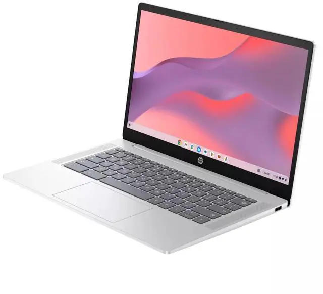 Alt view image 2 of 5 - HP Chromebook 14a-nf0002tg 14" Intel Processor N100 3.4 GHz 4GB 64GB eMMC Intel UHD Graphics ChromeOS Laptop - 9P1T8UA
