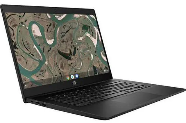Alt view image 2 of 6 - HP Chromebook 14 G7 14" Intel Celeron N4500 1.1 GHz up to 2.8 GHz 4GB RAM 32GB eMMC Intel HD Graphics ChromeOS Laptop, Black - 3V2U9UT-I010
