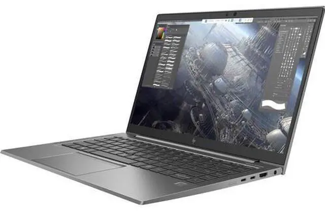 Alt view image 2 of 6 - HP ZBook Firefly 14 G7 14" FHD IPS Intel Core i5-10210U 1.6 GHz up to 4.2 GHz 8GB DDR4 SDRAM 256GB PCIe NVMe SSD Intel UHD Backlit KYB Windows 11 Pro Laptop, Dark Gray - 25S06US-I303