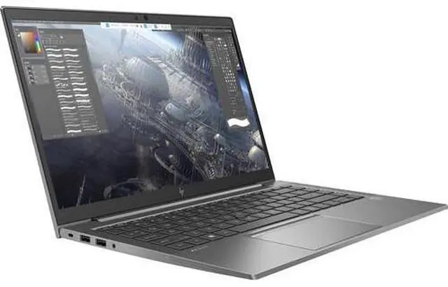 Alt view image 3 of 6 - HP ZBook Firefly 14 G7 14" FHD IPS Intel Core i5-10210U 1.6 GHz up to 4.2 GHz 8GB DDR4 SDRAM 256GB PCIe NVMe SSD Intel UHD Backlit KYB Windows 11 Pro Laptop, Dark Gray - 25S06US-I303