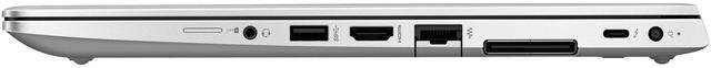 Alt view image 6 of 6 - HP EliteBook 840 G6 14" FHD IPS Intel Core i7-8665U 1.9 GHz up to 4.8 GHz 16GB DDR4 256GB SSD Intel UHD Graphics 620 Backlit KB, FP Reader, Windows 11 Pro Laptop, B Grade, Silver - 7YD18UC-I723