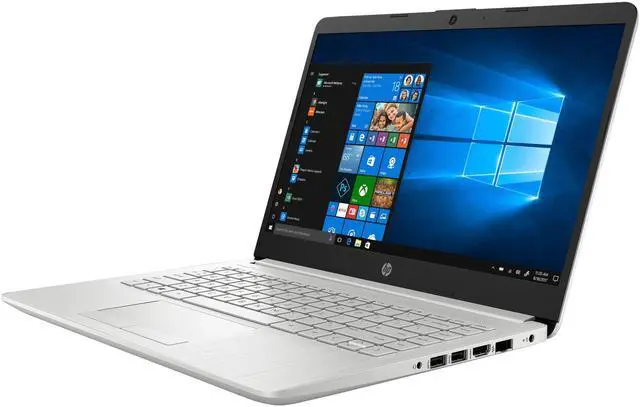 Alt view image 2 of 7 - HP 14-dk0072nr 14" AMD Ryzen 5 3500U 2.1 GHz up to 3.7 GHz 8GB DDR4-2400 MHz RAM 256GB PCIe NVMe M.2 SSD AMD Radeon Vega 8 Graphics Windows 10 Home in S mode Laptop - 3C527UA