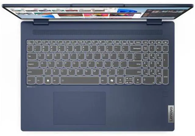 Alt view image 4 of 6 - Lenovo IdeaPad 5 16AHP9 16" WUXGA Touch AMD Ryzen 5 8645HS 4.3 GHz up to 5.0 GHz 16GB 512GB SSD AMD Radeon 760M Graphics Windows 11 Home 2-in-1 Laptop, Cosmic Blue - 83DS0005US