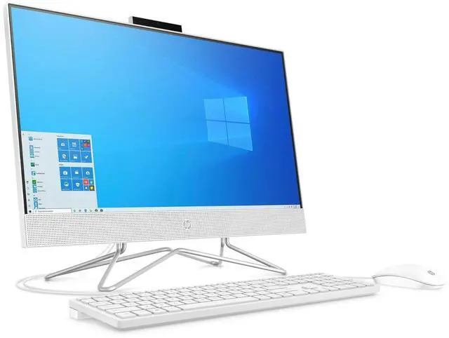 Alt view image 3 of 3 - HP 24-dd0056 23.8" FHD Intel Celeron J4005 2.0 GHz up to 2.7 GHz 4GB DDR4-2400 MHz 1TB 7200 rpm SATA HDD Intel UHD Graphics 600 All-in-One Desktop, White - 9EF14AA-I101