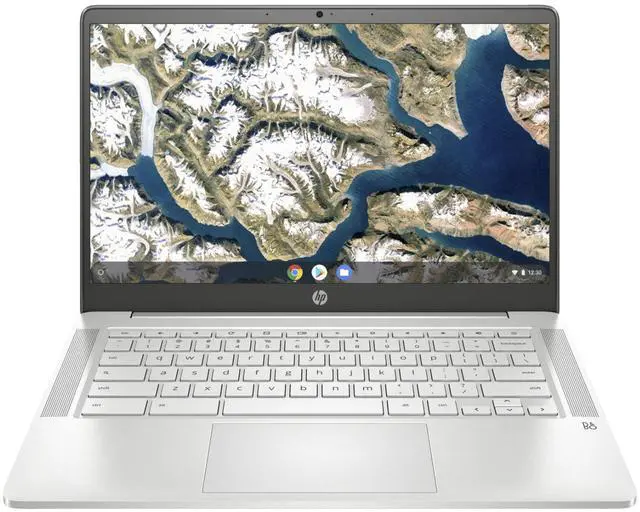 Main image of HP Chromebook 14at-na000 14" FHD Touch Intel Pentium Silver N5000 1.1 GHz up to 2.7 GHz 8GB RAM 128GB eMMC Intel UHD Graphics ChromeOS Laptop - 174Q2AV-I301