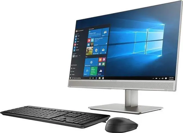 Alt view image 2 of 5 - HP EliteOne 800 G5 23.8" FHD IPS Intel Core i5-9500 3.0 GHz up to 4.4 GHz 16GB DDR4-2666 MHz RAM 256GB SSD Intel UHD Graphics 630 Windows 11 Pro All-in-One Desktop - 8TN04UC-I806