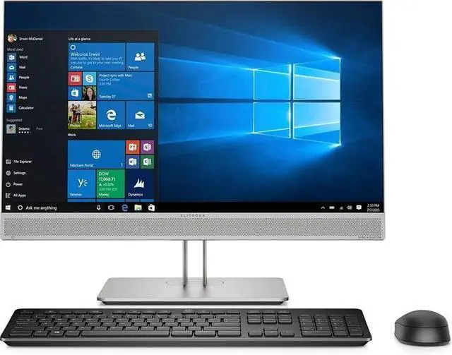 Alt view image 5 of 5 - HP EliteOne 800 G5 23.8" FHD IPS Intel Core i5-9500 3.0 GHz up to 4.4 GHz 16GB DDR4-2666 MHz RAM 256GB SSD Intel UHD Graphics 630 Windows 11 Pro All-in-One Desktop - 8TN04UC-I806