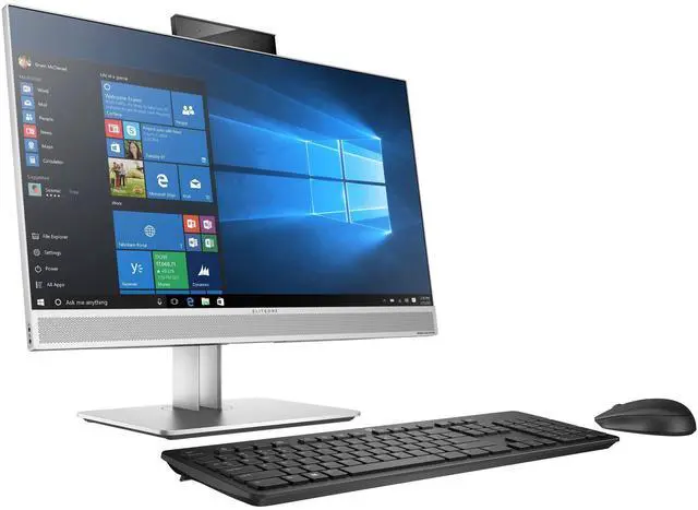 Alt view image 3 of 5 - HP EliteOne 800 G4 23.8" FHD IPS Intel Core i5-8500 3.00 GHz up to 4.1 GHz 16GB DDR4 256GB SSD Intel UHD Graphics 630 Windows 11 Home All-in-One Desktop - 6NV58US-I906