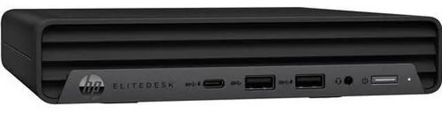 Main image of HP EliteDesk 800 G6 Intel Core i7-10700 2.9 GHz 16GB DDR4 256GB SSD Intel UHD Graphics 630 Windows 11 Pro Laptop, Black, Minor Scratches and Dents - 34A44UC-I010