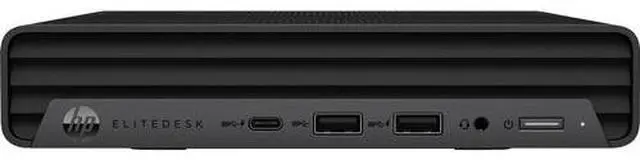 Alt view image 2 of 4 - HP EliteDesk 800 G6 Intel Core i7-10700 2.9 GHz 16GB DDR4 256GB SSD Intel UHD Graphics 630 Windows 11 Pro Laptop, Black, Minor Scratches and Dents - 34A44UC-I010