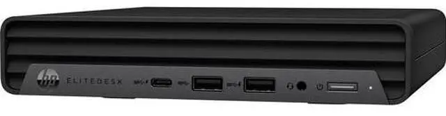 Alt view image 3 of 4 - HP EliteDesk 800 G6 Intel Core i7-10700 2.9 GHz 16GB DDR4 256GB SSD Intel UHD Graphics 630 Windows 11 Pro Laptop, Black, Minor Scratches and Dents - 34A44UC-I010