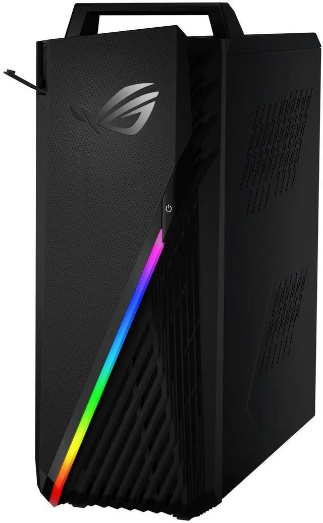Alt view image 2 of 6 - Asus ROG Strix GA15 G15DK AMD Ryzen 7 5800X 3.8 GHz up to 4.7 GHz 16GB DDR4 RAM 1TB SSD NVIDIA GeForce RTX 3070 Windows 11 Home Gaming Desktop - GA15DK-DH776