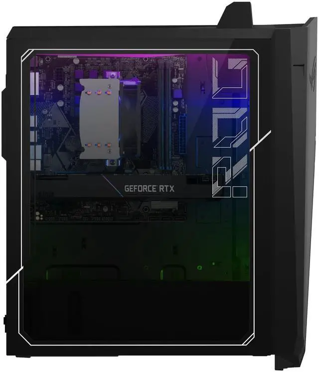 Alt view image 6 of 6 - Asus ROG Strix GA15 G15DK AMD Ryzen 7 5800X 3.8 GHz up to 4.7 GHz 16GB DDR4 RAM 1TB SSD NVIDIA GeForce RTX 3070 Windows 11 Home Gaming Desktop - GA15DK-DH776