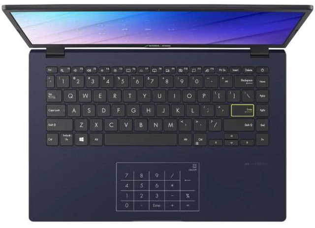 Alt view image 5 of 6 - Asus E410M 14" FHD Intel Pentium Silver N5030 1.1 GHz up to 3.1 GHz 4GB DDR4 RAM 128GB eMMC Intel UHD Graphics 605 Windows 10 Home in S mode Laptop - E410MA-OH24