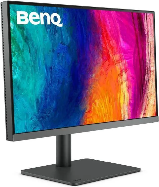 Alt view image 3 of 5 - BenQ PD2706U 27 4K UHD (3840x2160) Monitor 60Hz 5ms, 16:9 P3 DisplayHDR USB-C, Height, Pivot, Swivel, and Tilt Adjust HDMI& DisplayPort