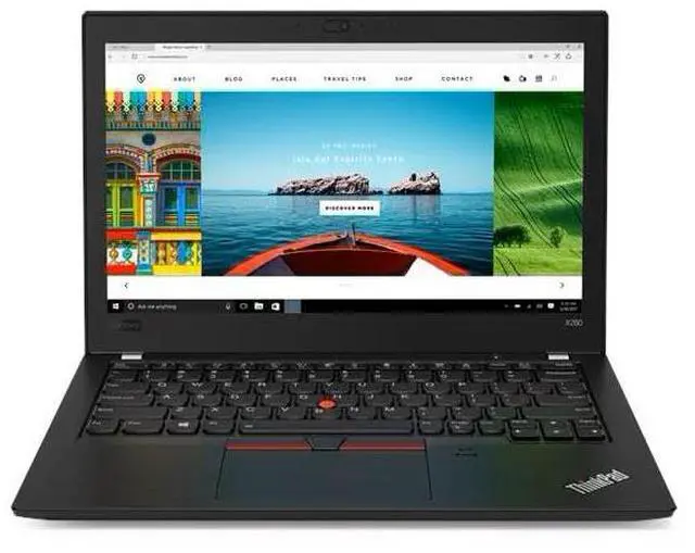 Main image of Lenovo ThinkPad X280 12.5" FHD Intel Core i5-8350U 1.70 GHz up to 3.60 GHz 8GB DDR4-2400 RAM 256GB NVMe SSD Intel UHD Graphics 620 Backlit KB Windows 11 Pro Laptop Black - 20KES2HL0V-I602