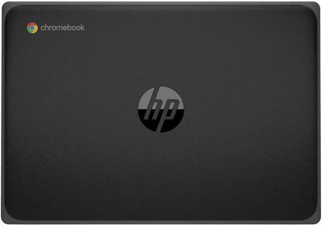 Alt view image 4 of 6 - HP Fortis G9 Q 11.6" Qualcomm Snapdragon 7c up to 2.4 GHz 4GB RAM 32GB eMMC Qualcomm Adreno 618 Chrome OS Laptop, Black - Minor Scratches and Dents