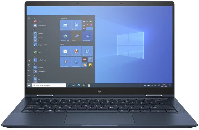 Main image of HP Elite Dragonfly G2 13.3" FHD Touch Intel Core i5-1145G7 2.6 GHz 16GB RAM 256GB SSD Intel Iris Xe Graphics Windows 11 Pro Laptop, Blue, Minor Scratches and Dents - 4T839EC-I010