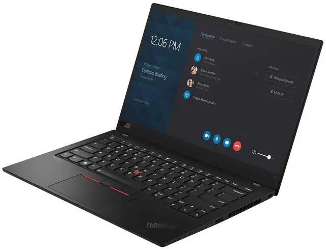 Alt view image 2 of 6 - Lenovo ThinkPad X1 Carbon 7th 14" FHD IPS Intel Core i7-8665U 1.90 GHz up to 4.80 GHz 16GB DDR4 512GB SSD Intel UHD Graphics Backlit KB, Windows 11 Pro Laptop, Black - 20QES76U00-I905