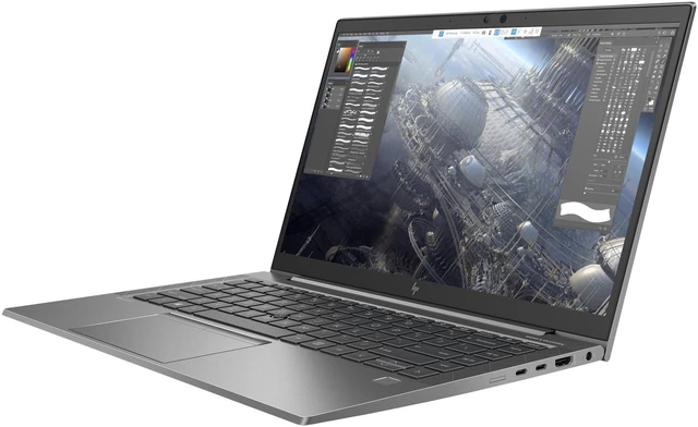 Alt view image 3 of 6 - HP ZBook Firefly 14 G7 14" FHD Touch Intel Core i7-10610U 1.8 GHz up to 4.9 GHz 16GB DDR4-3200 512GB SSD Intel UHD Graphics Windows 11 Pro Laptop, Gray - 3V337UT-I010