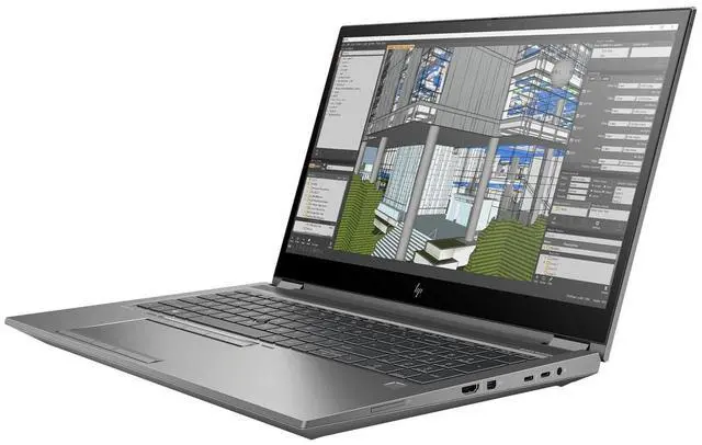 Alt view image 2 of 5 - HP ZBook 15 G7 Mobile Workstation 15.6" FHD IPS Intel Xeon W-10885M 2.40 GHz up to 5.30 GHz 64GB DDR4-2666 512GB SSD Intel UHD Graphics Windows 11 Pro Laptop Gray - 2T4S8UC-I014